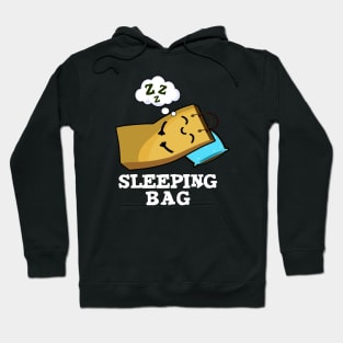 Sleeping Bag Funny Paper Bag Pun Hoodie